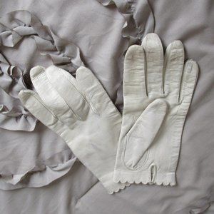 VTG ladies leather gloves